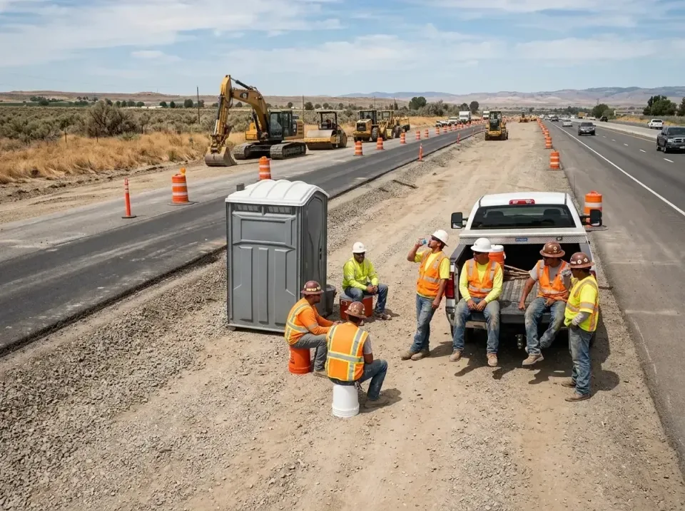 highway-road-construction-crew-007 — frequently asked questions, Porta Potty and Restroom Rentals in North Charleston, SC